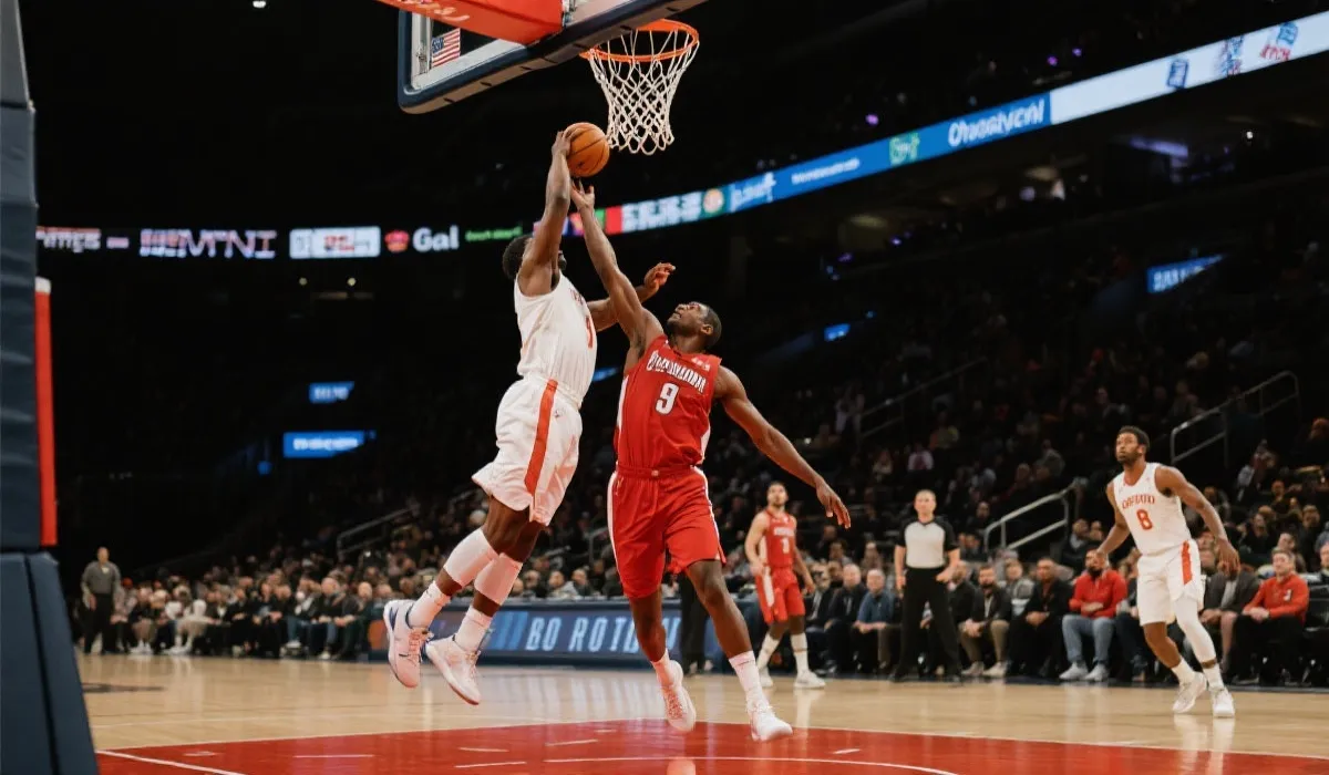 足球与篮球赛场精彩瞬间